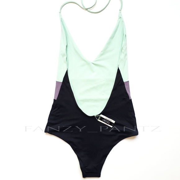 Tavik Colorblock Chase One Piece Swimsuit NEW XS - Picture 3 of 7